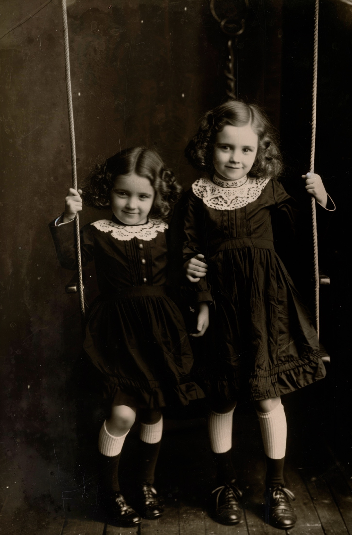 Daguerrotipo: Las Hermanas Winslow, 1883
